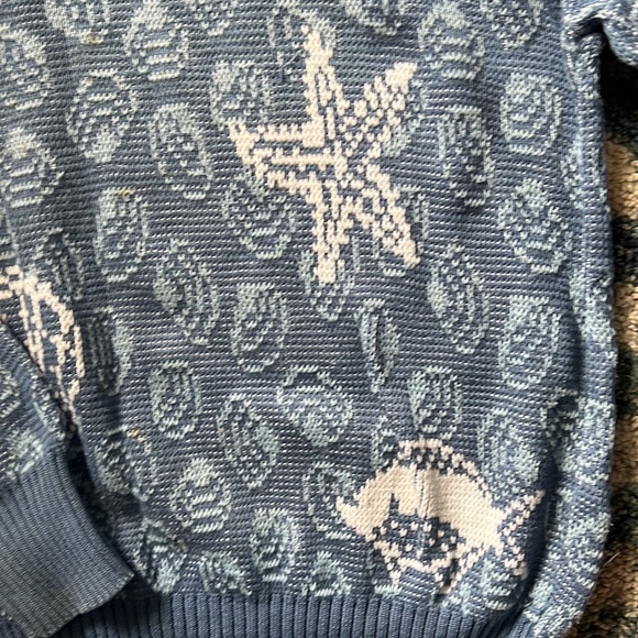 Vintage fish themed sweater - Picture 4 of 6